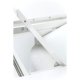 KARE DESIGN Extension Benvenuto ovalt spisebord - hvid hjglans tr, m. butterflyplade (200(50)x110)