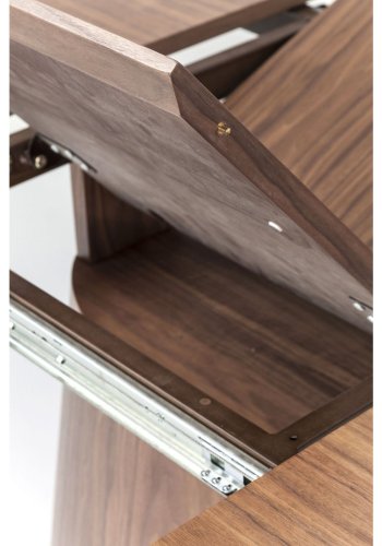 KARE DESIGN Extension Benvenuto ovalt spisebord - valnddefinér, m. butterflyplade (200(50)x110)