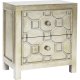 KARE DESIGN Alhambra natbord - slv, m. 2 skuffer