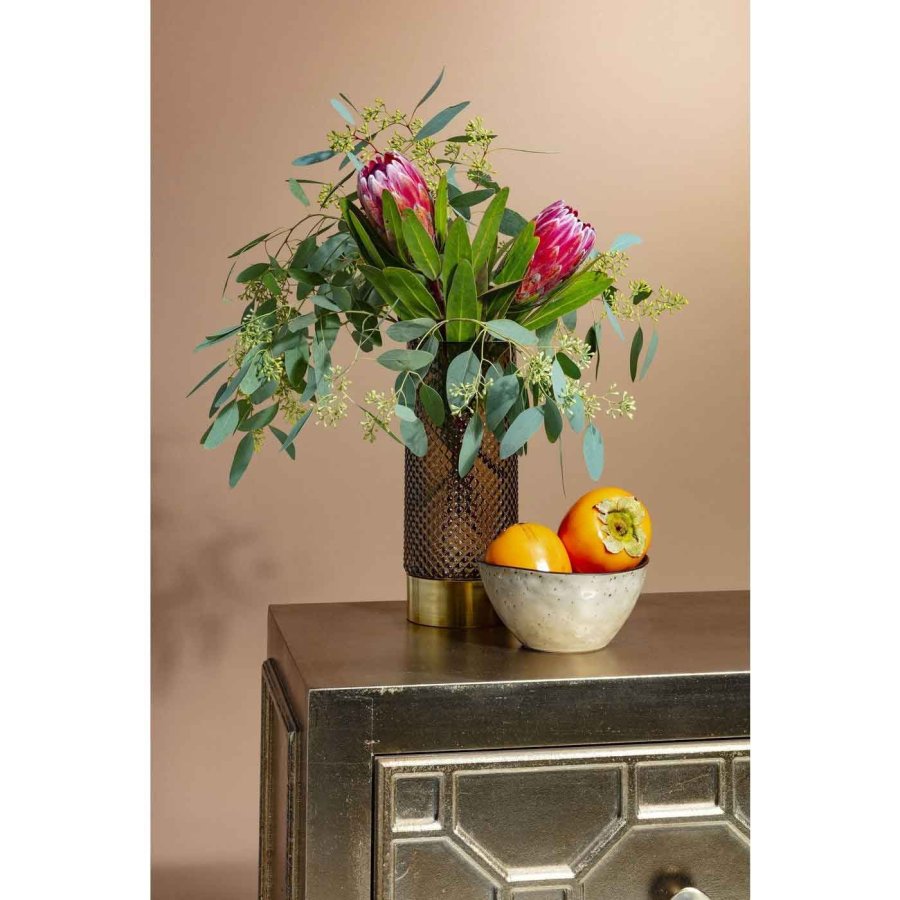 KARE DESIGN Alhambra natbord - slv, m. 2 skuffer