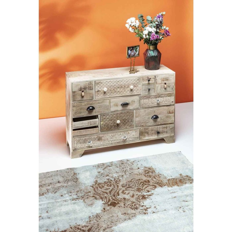 KARE DESIGN Puro kommode - mangotr, m. 14 skuffer