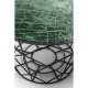 KARE DESIGN East Round sofabordsst - grn/hvid/sort marmor, rund (st m. 3)
