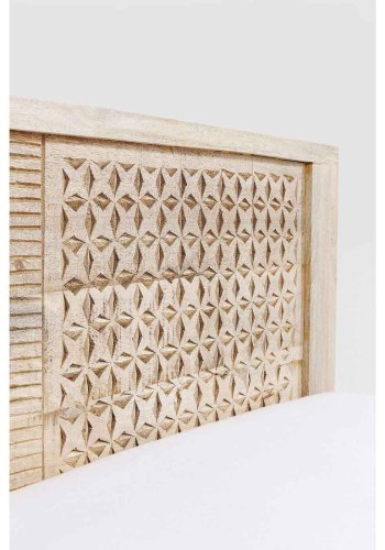 KARE DESIGN Puro sengeramme - natur mangotr (180x200)