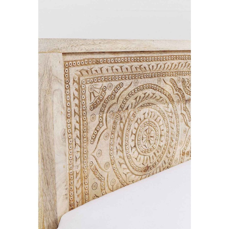 KARE DESIGN Puro sengeramme - natur mangotr (180x200)