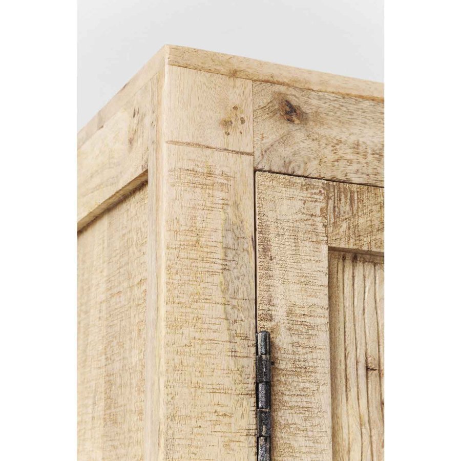 KARE DESIGN Puro garderobeskab - mangotr, m. 2 lger