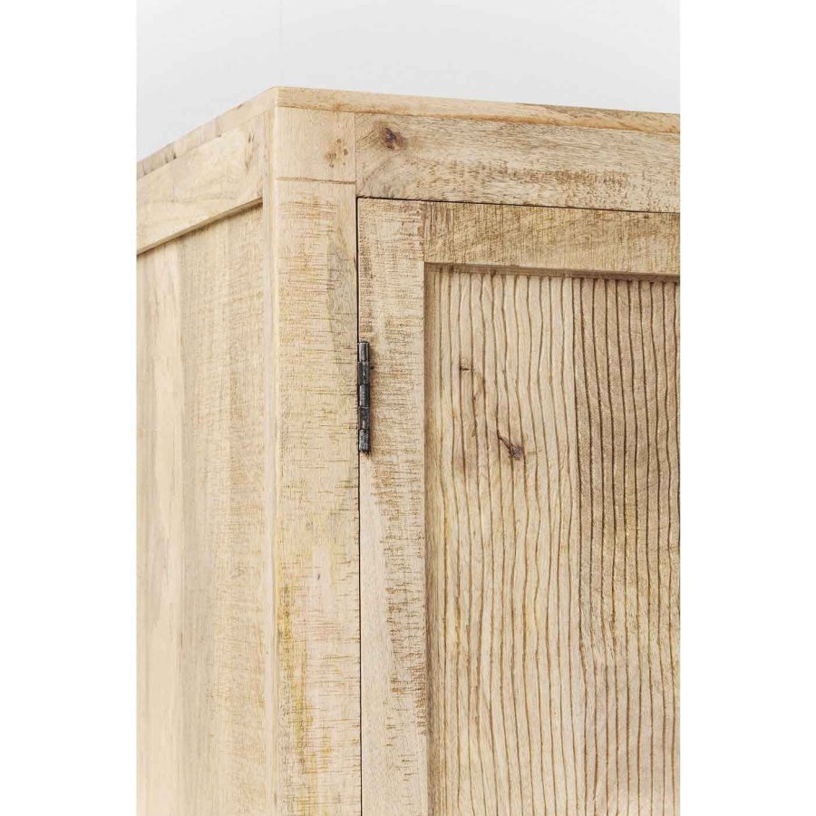 KARE DESIGN Puro garderobeskab - mangotr, m. 2 lger