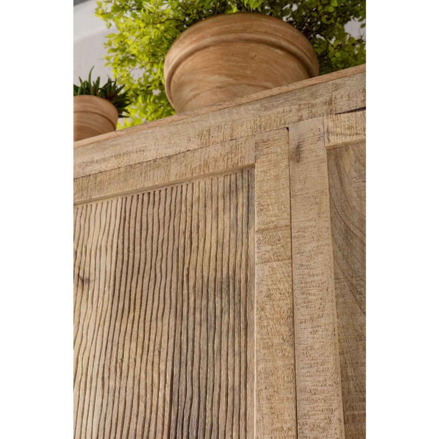 KARE DESIGN Puro garderobeskab - mangotr, m. 2 lger