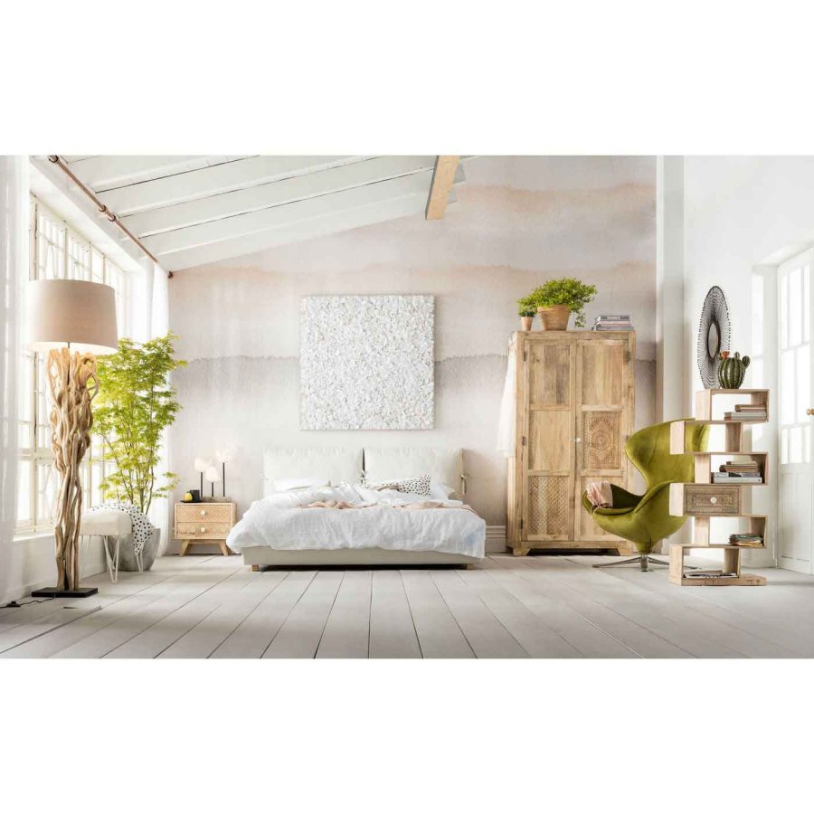 KARE DESIGN Puro garderobeskab - mangotr, m. 2 lger