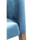 KARE DESIGN Mode Velvet Bluegreen spisebordsstol - bl/grnt polyester/natur bg, m. armln