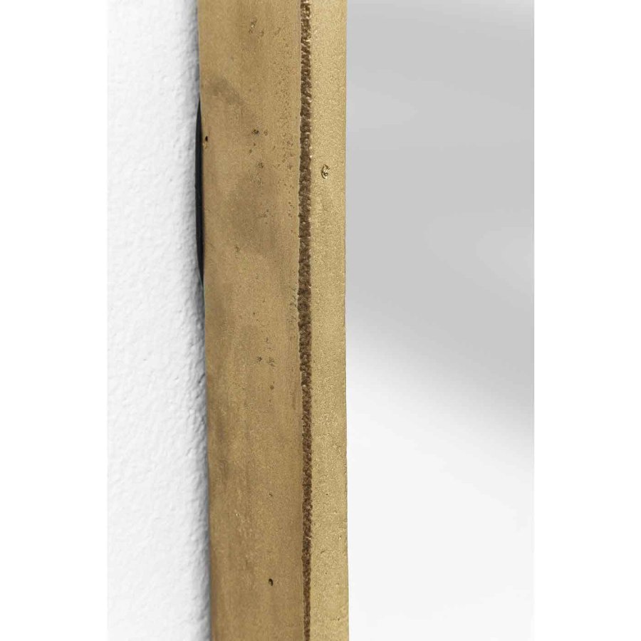 KARE DESIGN Spejl, Clip Brass 177x32cm