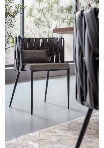 KARE DESIGN Spisebordsstol med armln Cheerio incl. pude 