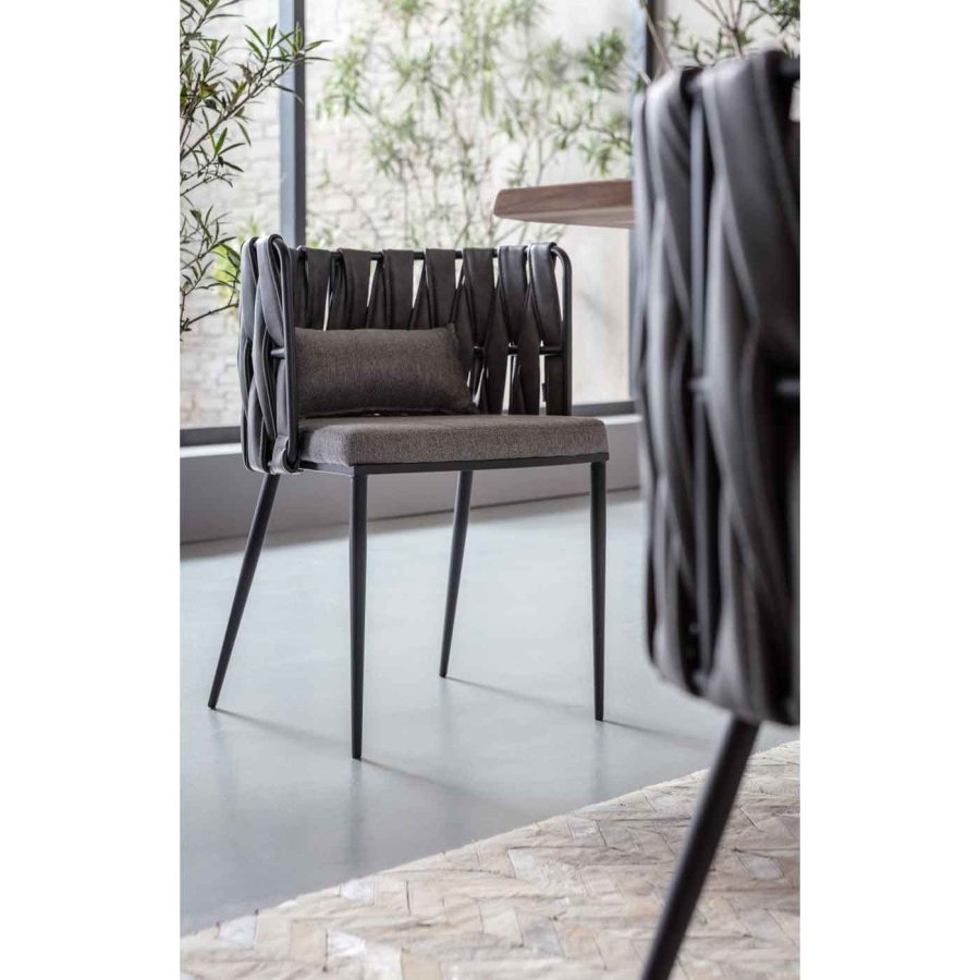 KARE DESIGN Spisebordsstol med armln Cheerio incl. pude 