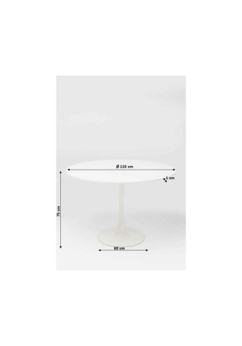 KARE DESIGN Spisebord Schickeria 110 cm
