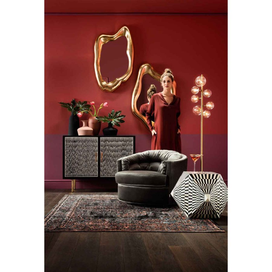 KARE DESIGN Vgspejl Hologram Guld 117 x 68 cm