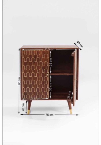 KARE DESIGN Sknk, Muskat 2 Dre