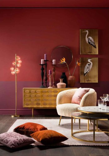 KARE DESIGN Sidebord Mystic Rund (2/St)