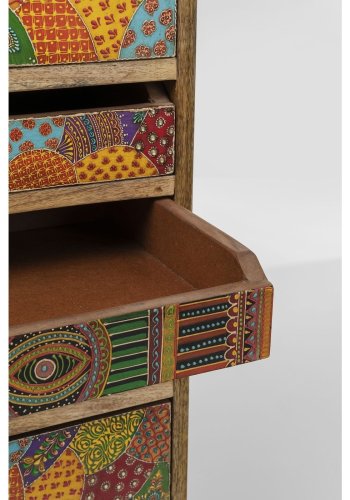 KARE DESIGN Paradise kommode - multifarvet mangotr og MDF (68x30)