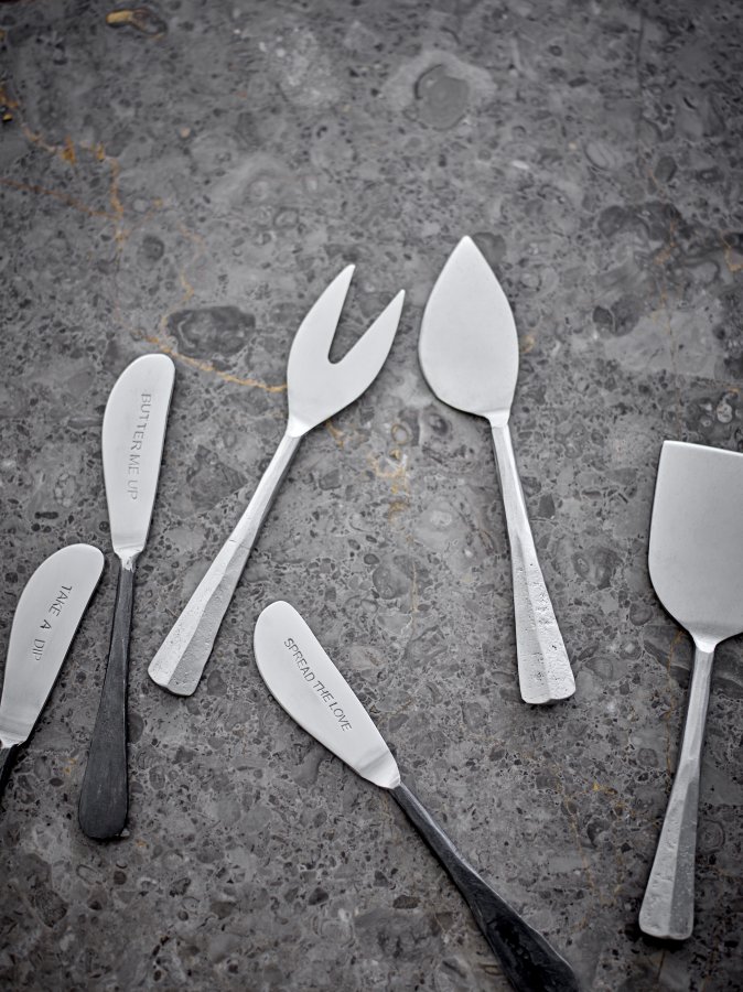 BLOOMINGVILLE Kinnie Ostest, Slv, Rustfri Stl