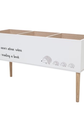 BLOOMINGVILLE MINI Salam bogkasse, Hvid, MDF