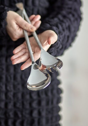 BLOOMINGVILLE Kinnie Salatst, Slv, Rustfri Stl