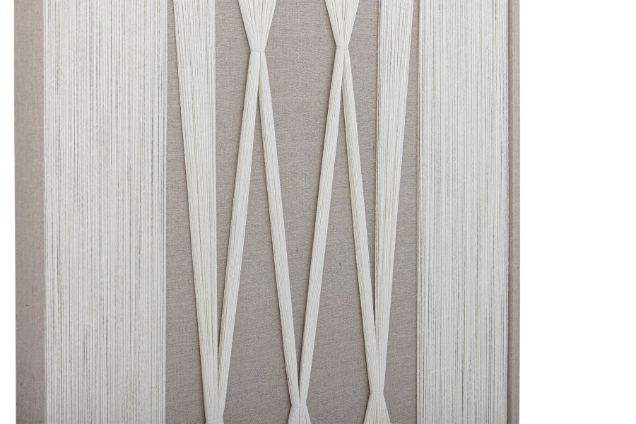 BLOOMINGVILLE Didder vgdekoration, kvadratisk - natur bomuld (80x80)