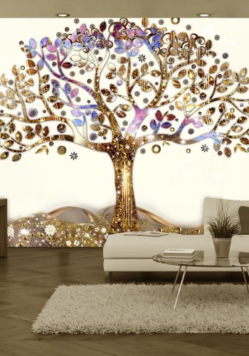 ARTGEIST Fototapet - Golden Tree, gyldent tr (flere strrelser)