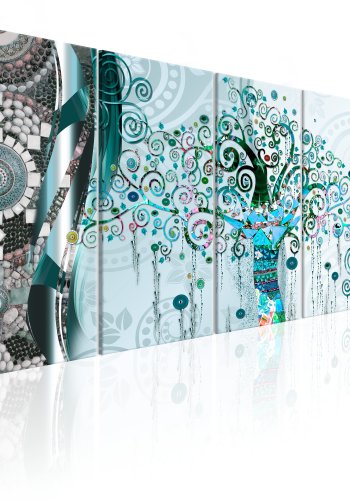 ARTGEIST billede, 5-delt - Blue Tree - Flere strrelser