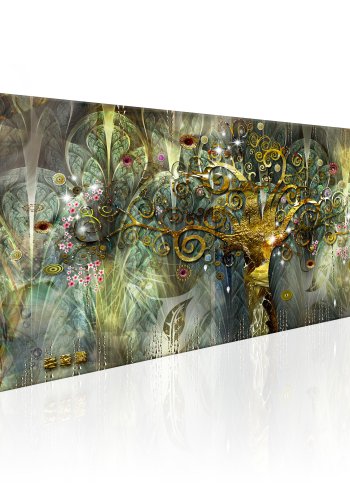 ARTGEIST Fairytale Tree - Abstrakt billede med tr-motiv trykt p lrred - Flere strrelser