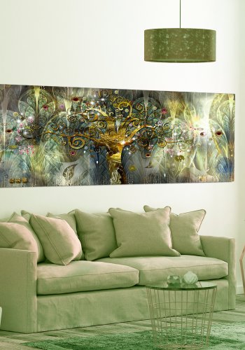 ARTGEIST Fairytale Tree - Abstrakt billede med tr-motiv trykt p lrred - Flere strrelser