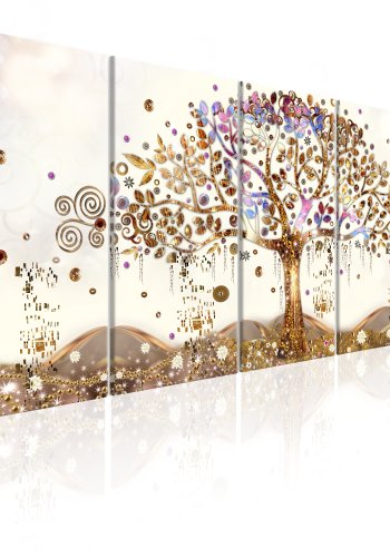 ARTGEIST billede, 5-delt - Dazzling Tree - Flere strrelser
