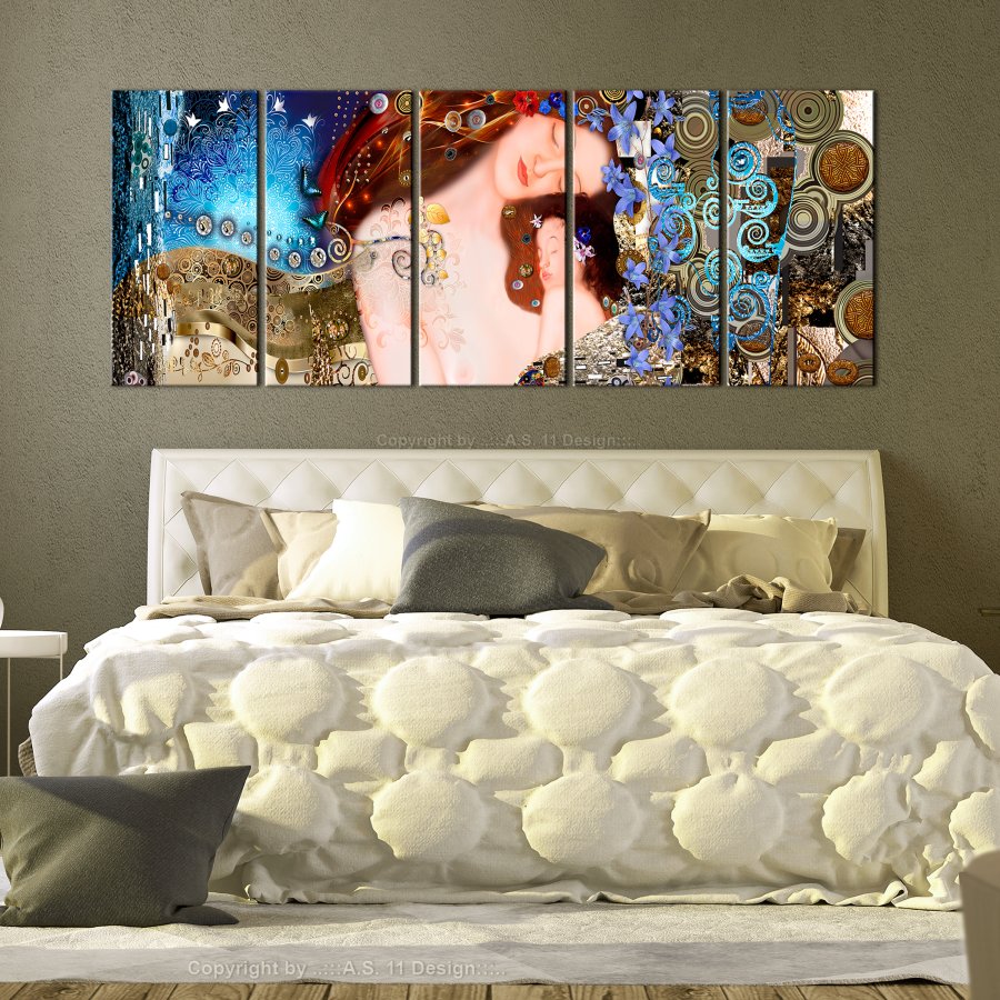 ARTGEIST billede, 5-delt - Mother's Hug Narrow - Flere strrelser