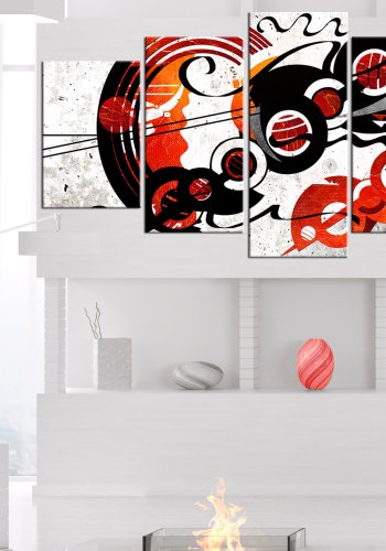 ARTGEIST billede, 5-delt - Music Creations Wide - Flere strrelser