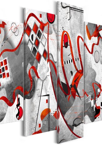 ARTGEIST billede, 5-delt - Between Waves Wide - Flere strrelser