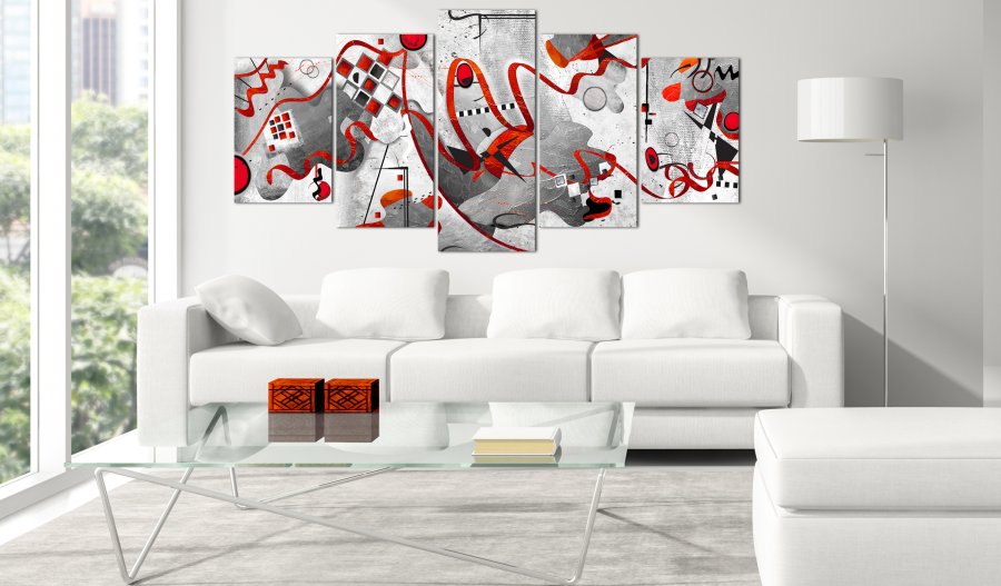 ARTGEIST billede, 5-delt - Between Waves Wide - Flere strrelser