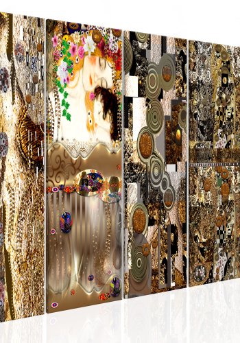 ARTGEIST billede, 5-delt - Mom with Child Narrow - Flere strrelser