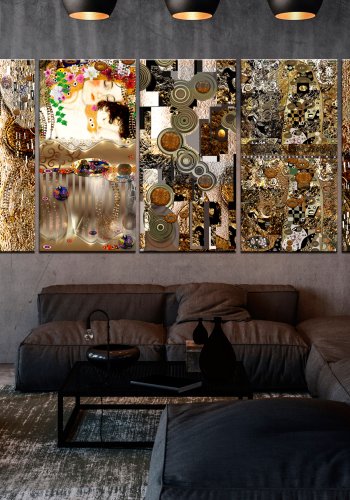 ARTGEIST billede, 5-delt - Mom with Child Narrow - Flere strrelser