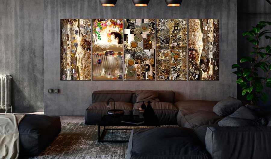 ARTGEIST billede, 5-delt - Mom with Child Narrow - Flere strrelser