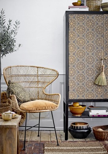 BLOOMINGVILLE Dixon Deko Skl, Sort, Terrakotta