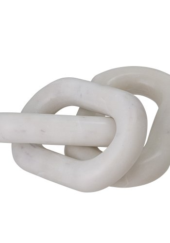 BLOOMINGVILLE Adee Deko, Hvid, Marmor