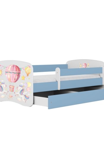 KOCOT KIDS Seng babydreams bl ballon uden skuffe med madras 160/80