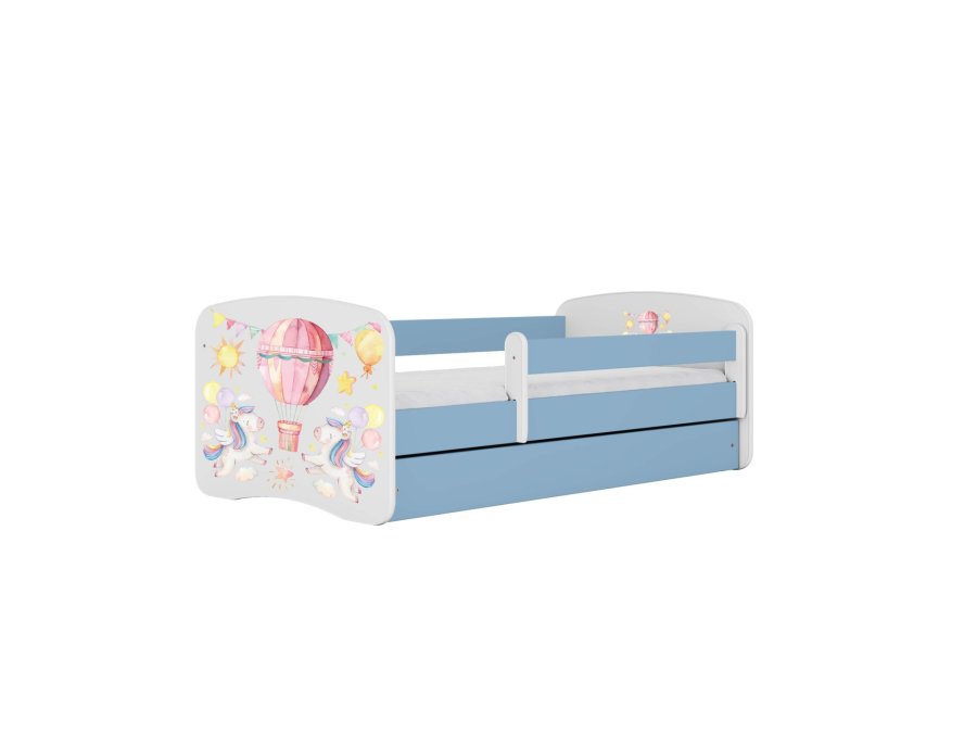 KOCOT KIDS Seng babydreams bl ballon med skuffe med madras 160/80