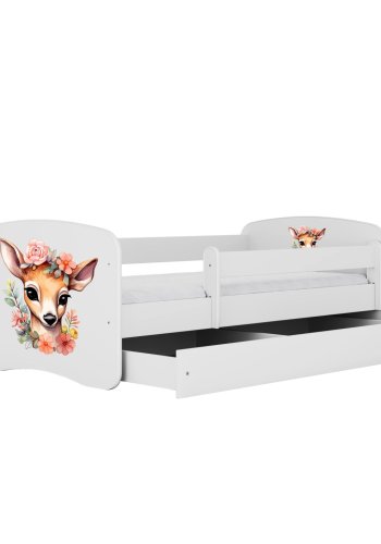 KOCOT KIDS Seng babydreams hvid bambi uden skuffe med madras 180/80