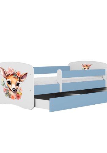 KOCOT KIDS Seng babydreams bl bambi uden skuffe med madras 140/70