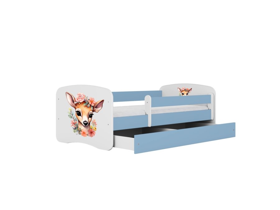 KOCOT KIDS Seng babydreams bl bambi uden skuffe med madras 140/70