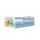 KOCOT KIDS Seng babydreams bl tiny dinos med skuffe med madras 140/70