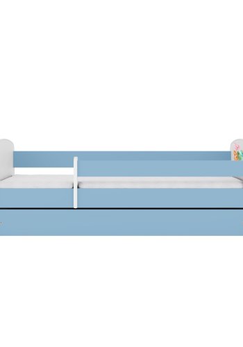 KOCOT KIDS Seng babydreams blue tiny dinos uden skuffe med madras 160/80