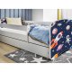 KOCOT KIDS Seng babydreams hvid cosmos med skuffe med madras 180/80