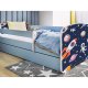 KOCOT KIDS Seng babydreams blue cosmos uden skuffe med madras 160/80