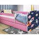KOCOT KIDS Seng babydreams pink cosmos uden skuffe med madras 180/80