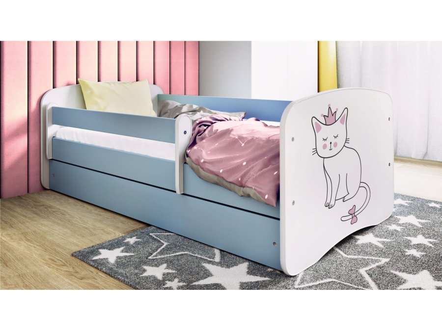 KOCOT KIDS Seng babydreams bl kat med skuffe med madras 180/80
